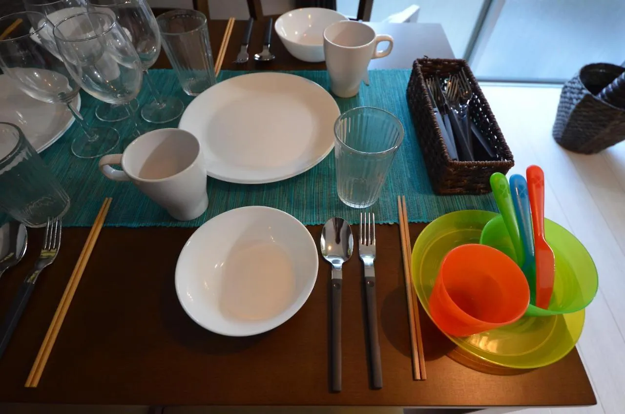 Apartman River Side Namba 403 Oszaka Japán